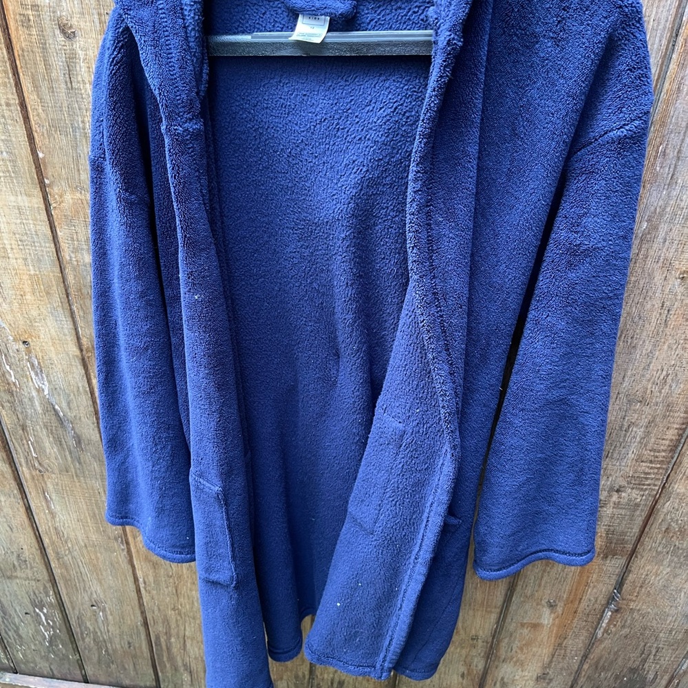 GAP Kids Deep Blue Fleece Robe